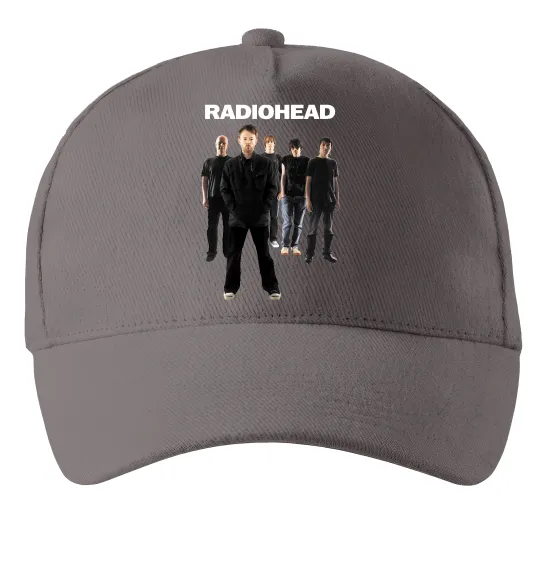Кепка Radiohead band Серый фото