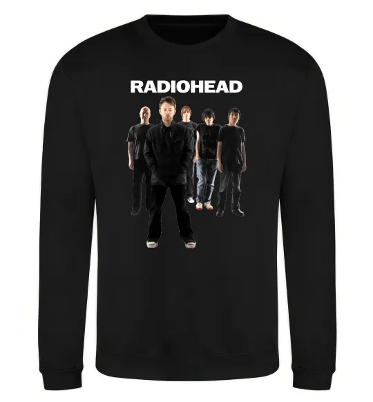 Свитшот Radiohead band Черный фото