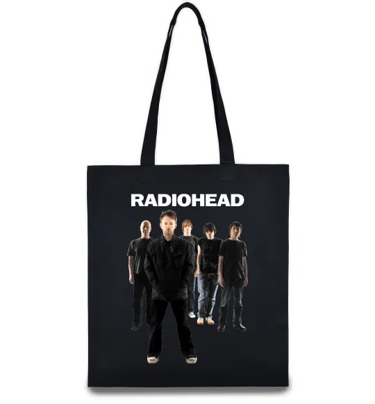Эко-сумка Radiohead band Черный фото