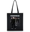 Эко-сумка Radiohead band Черный фото