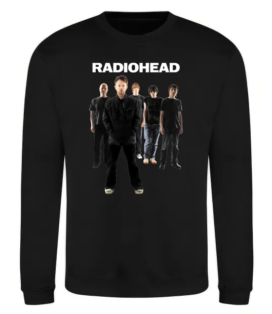 Світшот Radiohead band Чорний фото