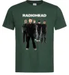 Чоловіча футболка Radiohead band Темно-зелений фото