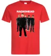 Чоловіча футболка Radiohead band Червоний фото