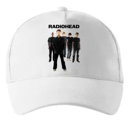 Кепка Radiohead band Белый фото