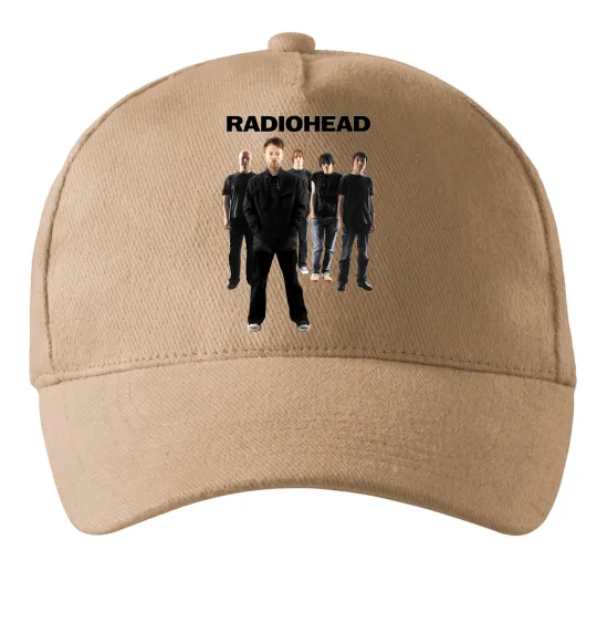 Кепка Radiohead band Пісочний фото