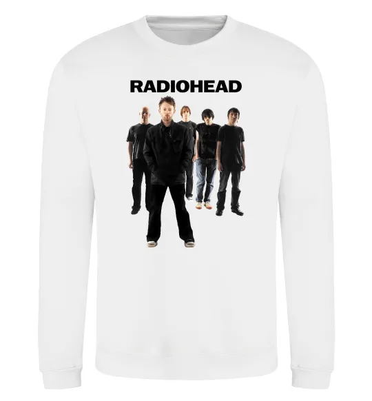 Свитшот Radiohead band Белый фото