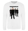Свитшот Radiohead band Белый фото