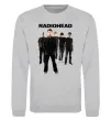 Свитшот Radiohead band Серый меланж фото