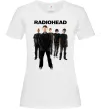 Жіноча футболка Radiohead band Білий фото