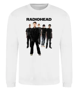 Світшот Radiohead band Білий фото