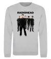Світшот Radiohead band Сірий меланж Світшот Radiohead band Сірий меланж фото