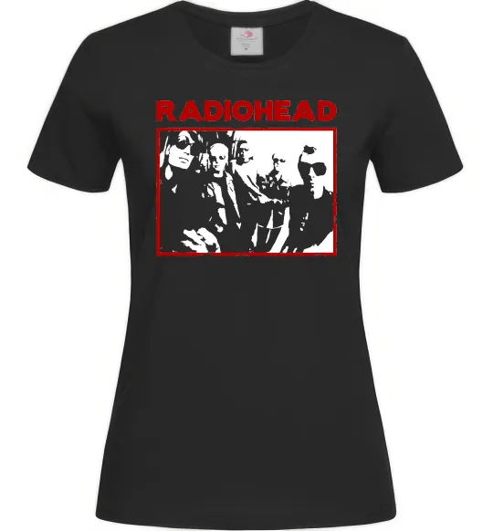 Жіноча футболка Radiohead photo Чорний фото
