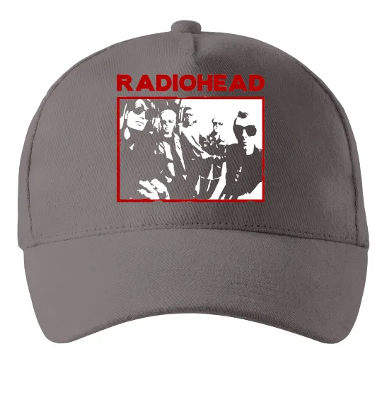 Кепка Radiohead photo Серый фото