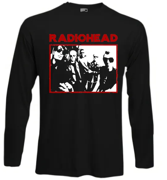 Лонгслив Radiohead photo Черный фото