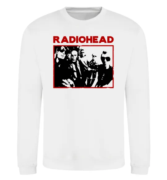 Свитшот Radiohead photo Белый фото