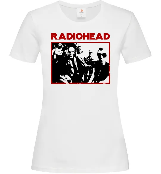 Жіноча футболка Radiohead photo Білий фото