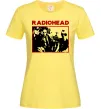 Жіноча футболка Radiohead photo Лимонний фото