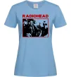 Жіноча футболка Radiohead photo Блакитний фото