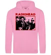 Чоловіча толстовка (худі) Radiohead photo Рожевий фото