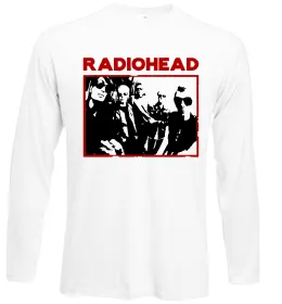 Лонгслив Radiohead photo Белый фото
