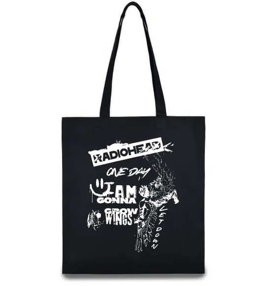 Эко-сумка Radiohead let down Черный фото