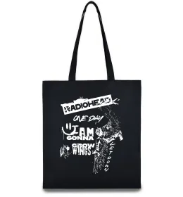 Эко-сумка Radiohead let down Черный фото
