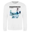 Світшот Radiohead ok computer Білий фото