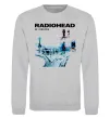 Світшот Radiohead ok computer Сірий меланж фото