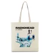 Эко-сумка Radiohead ok computer Бежевый фото