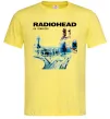 Мужская футболка Radiohead ok computer Лимонный фото