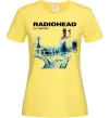 Жіноча футболка Radiohead ok computer Лимонний фото