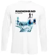 Лонгслив Radiohead ok computer Белый фото