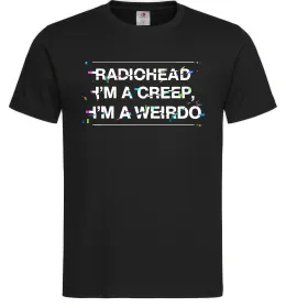 Мужская футболка Radiohead Creep Черный фото