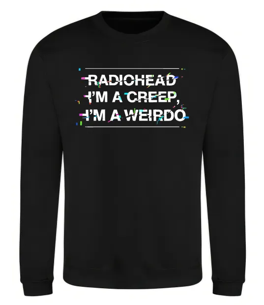 Світшот Radiohead Creep Чорний фото