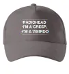 Кепка Radiohead Creep Серый фото