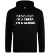 Женская толстовка (худи) Radiohead Creep Черный фото