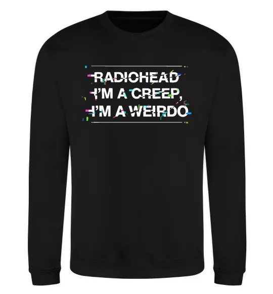 Свитшот Radiohead Creep Черный фото