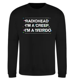 Свитшот Radiohead Creep Черный фото