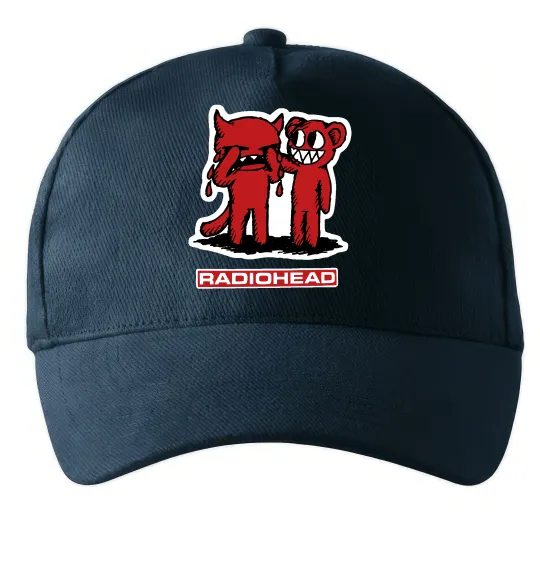 Кепка Radiohead amnesiac Темно-синий фото