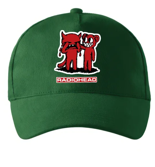 Кепка Radiohead amnesiac Темно-зеленый фото