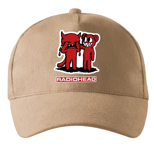 Кепка Radiohead amnesiac Пісочний фото