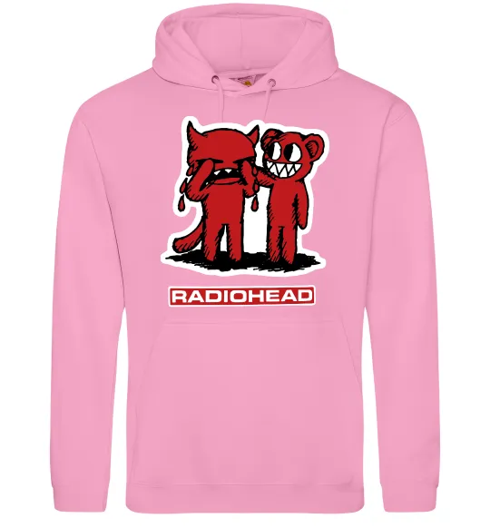 Жіноча толстовка (худі) Radiohead amnesiac Рожевий фото
