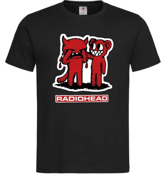 Мужская футболка Radiohead amnesiac Черный фото