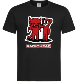 Мужская футболка Radiohead amnesiac Черный фото