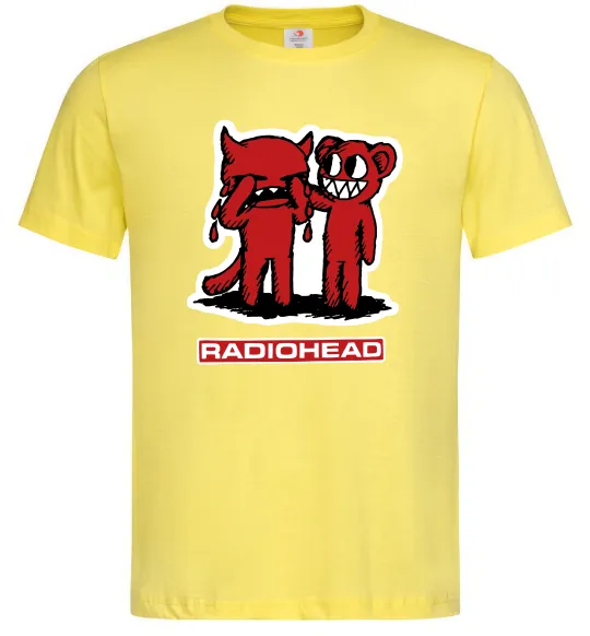 Мужская футболка Radiohead amnesiac Лимонный фото