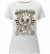 Жіноча преміум футболка Motorhead Білий фото