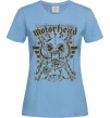 Жіноча футболка Motorhead Блакитний фото