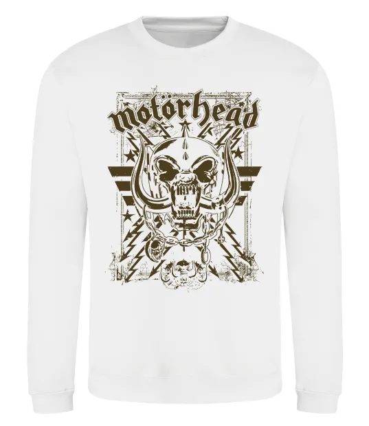 Світшот Motorhead Білий фото
