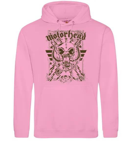 Чоловіча толстовка (худі) Motorhead Рожевий фото