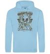 Чоловіча толстовка (худі) Motorhead Блакитний фото